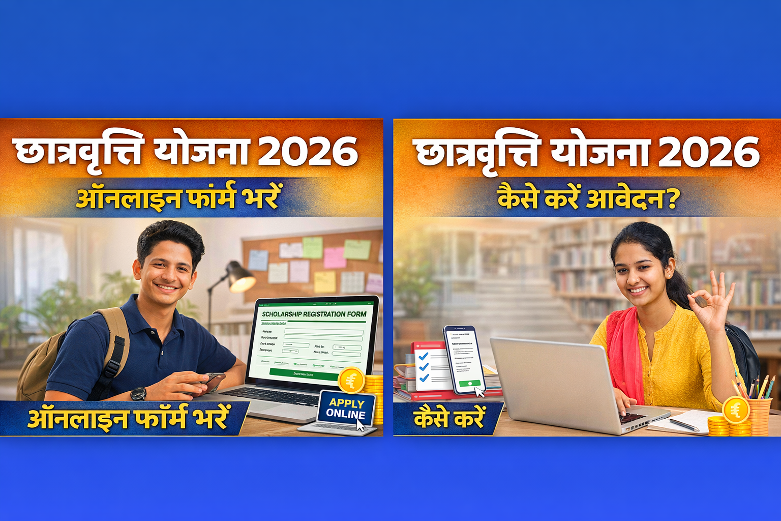 छात्रवृत्ति योजना 2026 ऑनलाइन फॉर्म