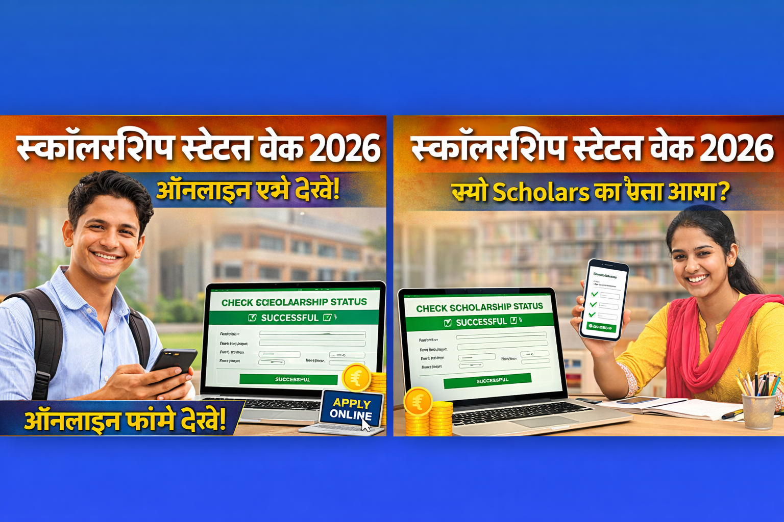 स्कॉलरशिप स्टेटस चेक 2026