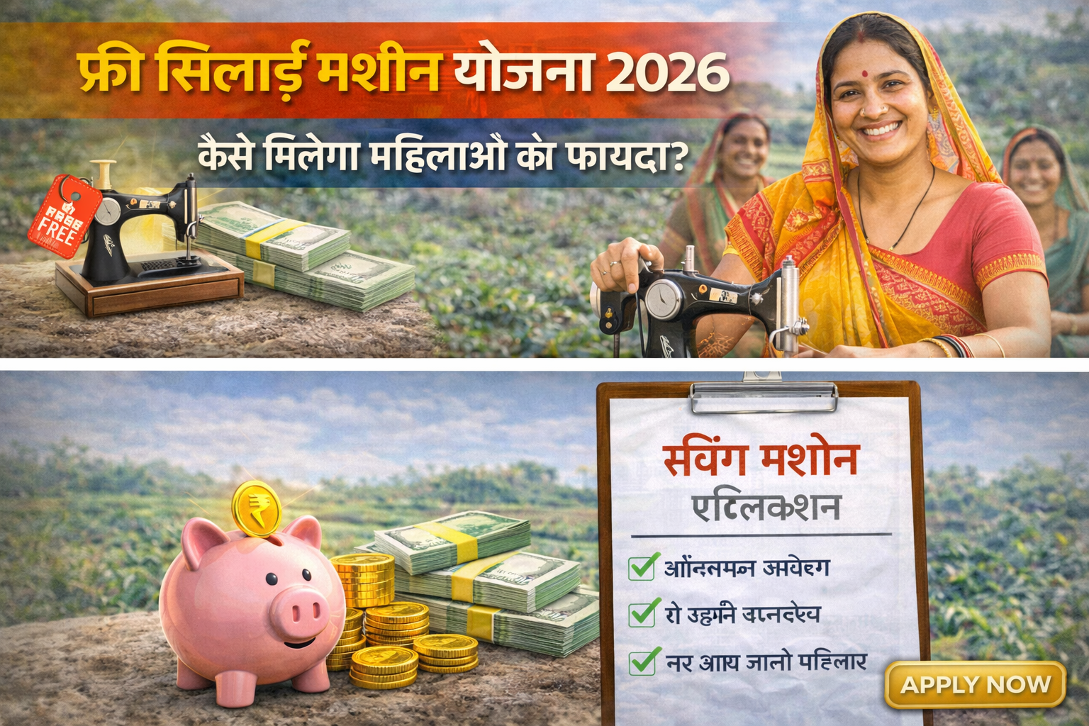 फ्री सिलाई मशीन योजना 2026