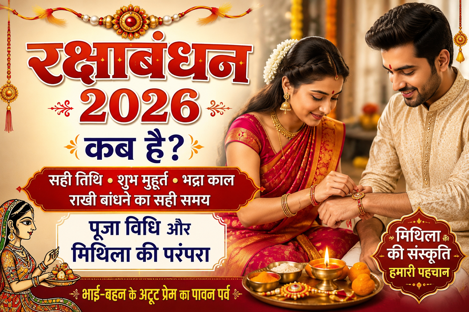 Raksha Bandhan 2026 Rakhi Ceremony