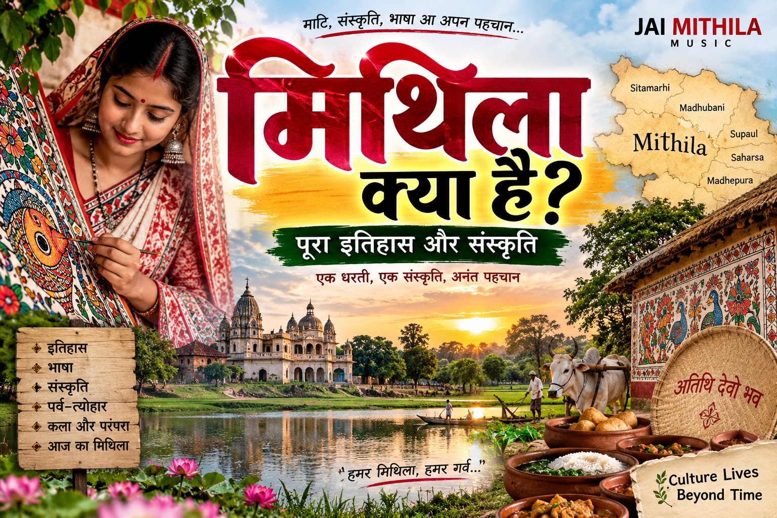 मिथिला की संस्कृति और मधुबनी पेंटिंग